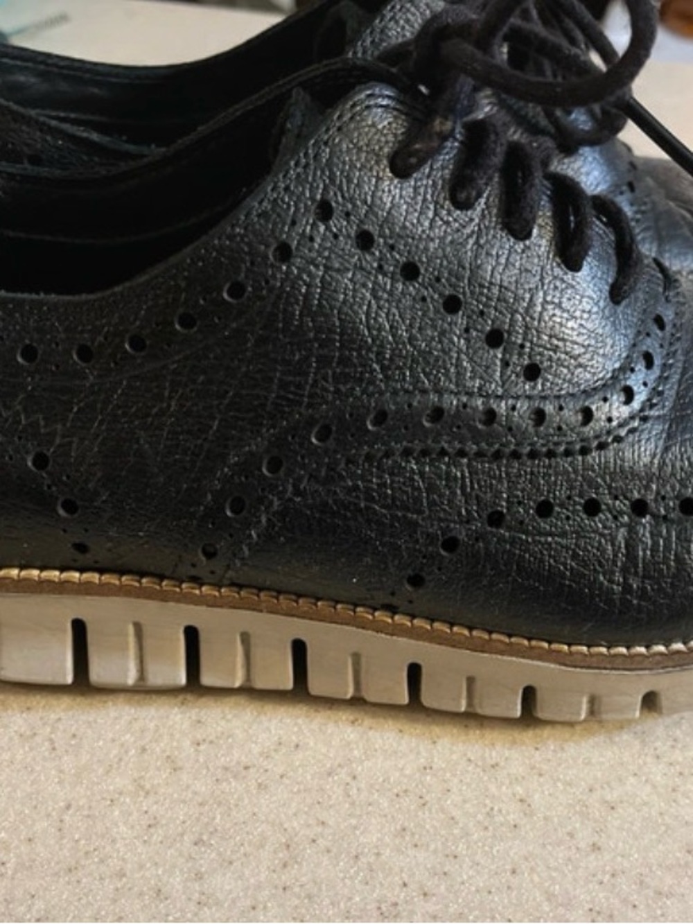 Cole Haan Men’s Zerogrand wingtip shoes - Picture 8 of 12